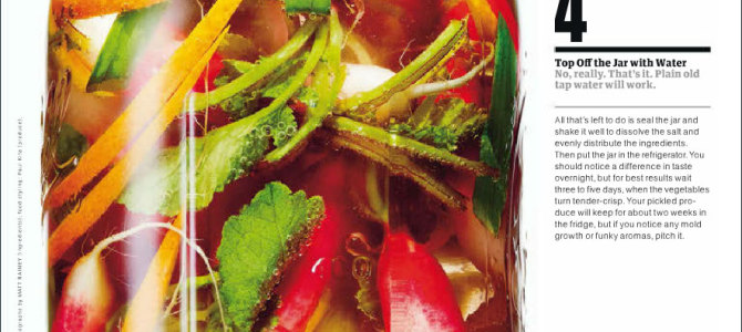 Men’s Health: The Shortest Path Between You and Pickles Men’s Health: The Shortest Path Between You and Pickles